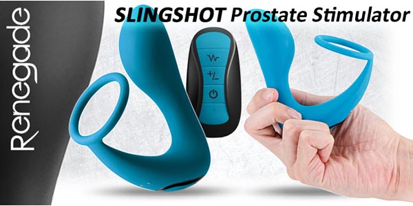 GayShopTotal.com Slingshot 2 Vibrating Prostate Stimulator