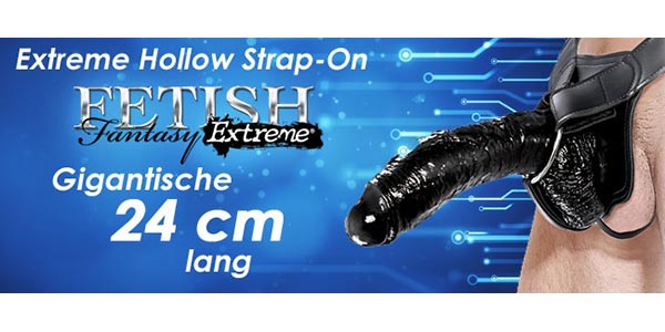 GayShopTotal.com Extreme Hollow Strap-On