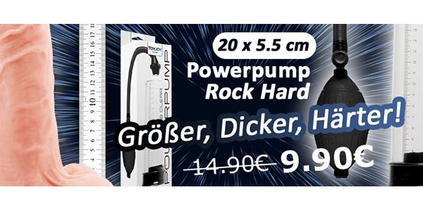 GayShopTotal.com Powerpumpe Rock Hard