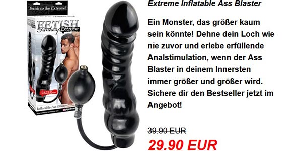 GayShopTotal.com Inflatable Butt Plug