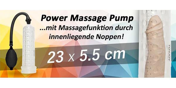 GayShopTotal.com Power Massage Pumpe