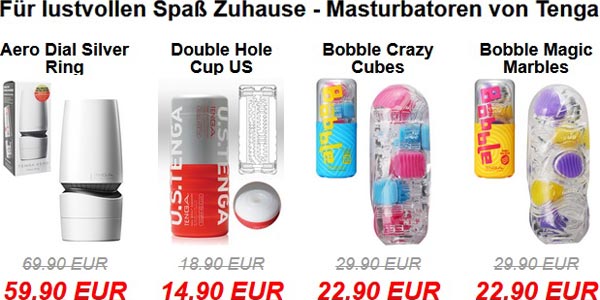 GayShopTotal.com Tenga- Masturbatoren im Angebot