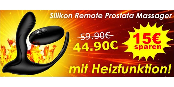 GayShopTotal.com Remote Prostata Massager mit Heizfunktion