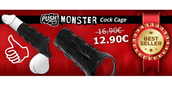 GayShopTotal.com PUSH Monster Cock Cage