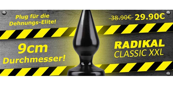 GayShopTotal.com Radikal Classic Plug im Angebot