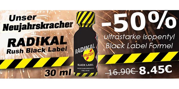 GayShopTotal.com Radikal Black RUSH im Angebot