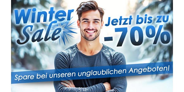 GayShopTotal.com Winter Sale mit tollen Angeboten