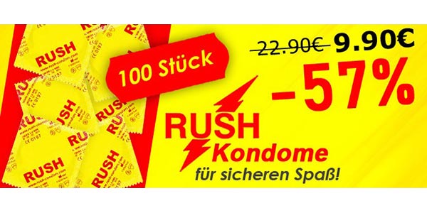 GayShopTotal.com 100 Rush Kondome im Angebot