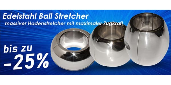 GayShopTotal.com Ball Stretcher aus Edelstahl im Angebot