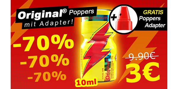 GayShopTotal.com Original Aromas mit kostenlosem Adapter im Angebot