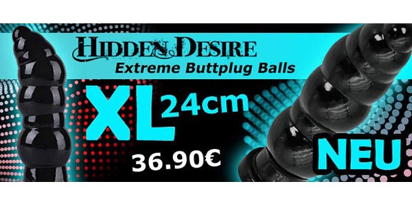 GayShopTotal.com Extreme Buttplug Balls XL neu