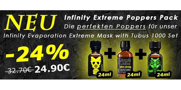 GayShopTotal.com INFINITY EXTREME POPPERS PACK neu