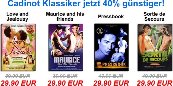 GayShopTotal.com Cadinot Filme im Angebot GayShopTotal.com Cadinot Filme im Angebot