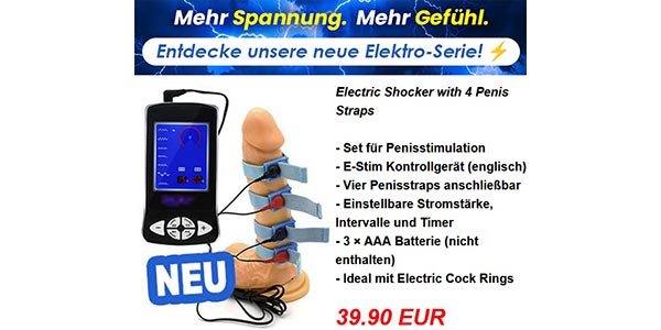 GayShopTotal.com Elektro Toys im Angebot