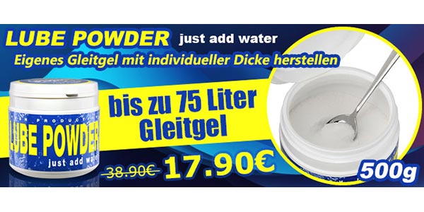 GayShopTotal.com Lube Powder im Angebot