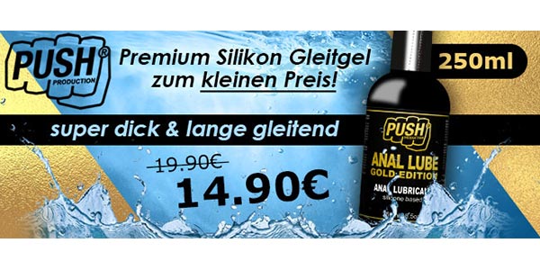 GayShopTotal.com PUSH Anal Lujbe Silikon Gold im Angebot GayShopTotal.com PUSH Anal Lujbe Silikon Gold im Angebot