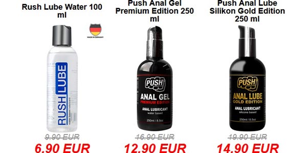 GayShopTotal.com Anal Gels im Angebot