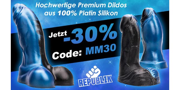 GayShopTotal.com Republik Premium Silicone Dildos im Angebot