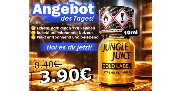 GayShopTotal.com Jungle Juice Gold Label im Angebot